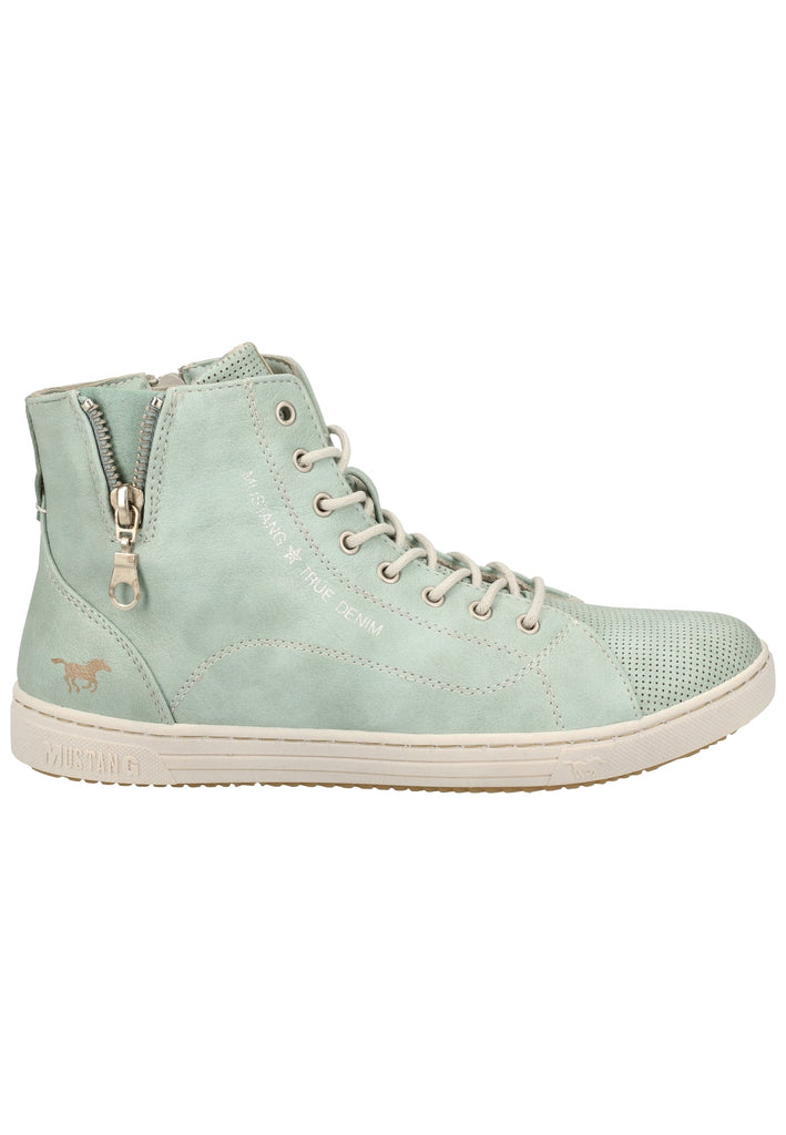 Mustang Sneaker Lederimitat/Textil mint