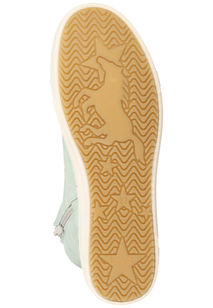 Mustang Sneaker Lederimitat/Textil mint