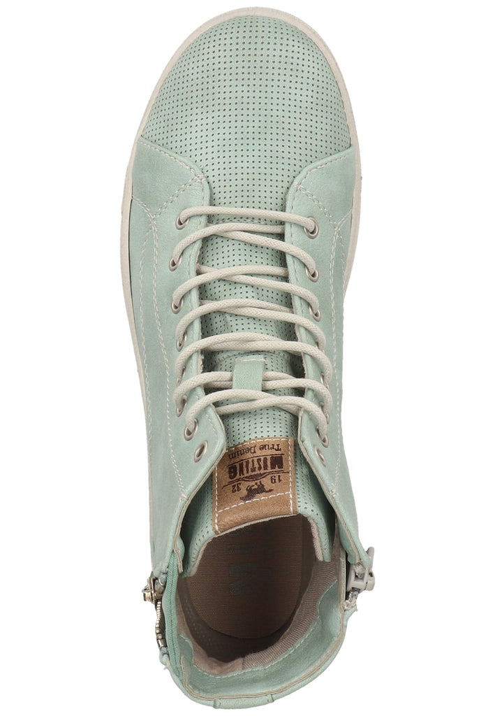 Mustang Sneaker Lederimitat/Textil mint