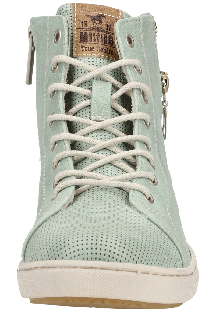 Mustang Sneaker Lederimitat/Textil mint