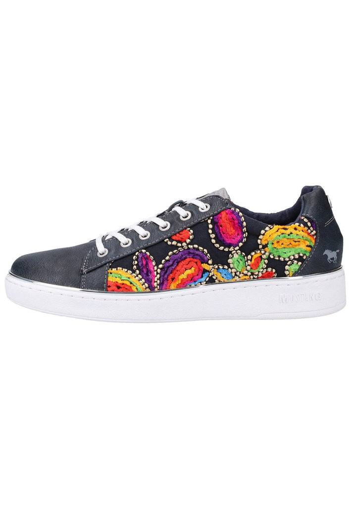 Mustang Sneaker Lederimitat/Textil Navy