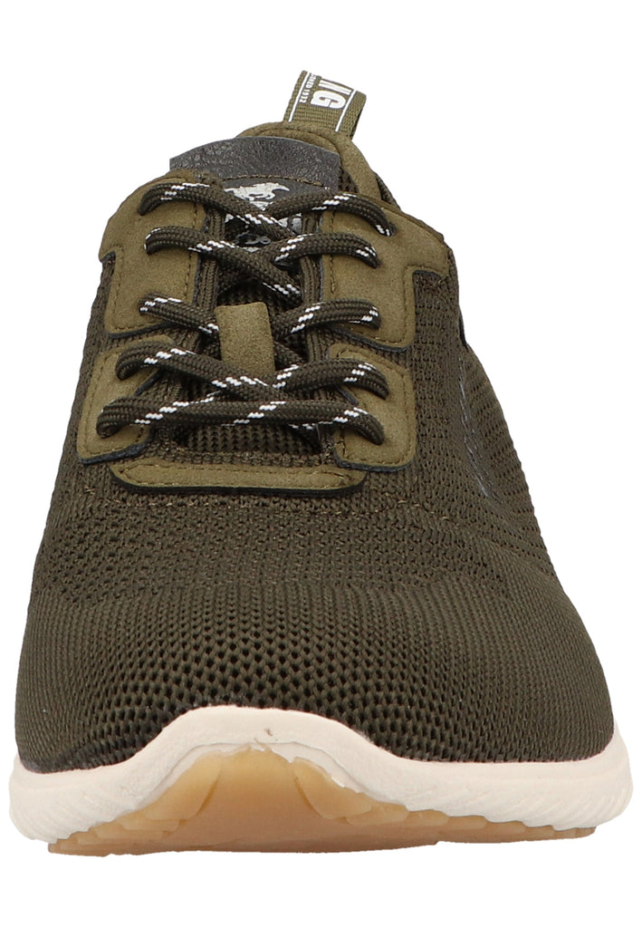 Mustang Sneaker Lederimitat/Textil Oliv