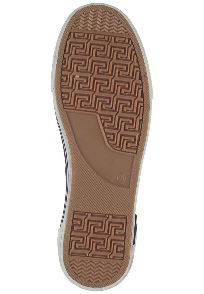 Mustang Sneaker Lederimitat/Textil Oliv