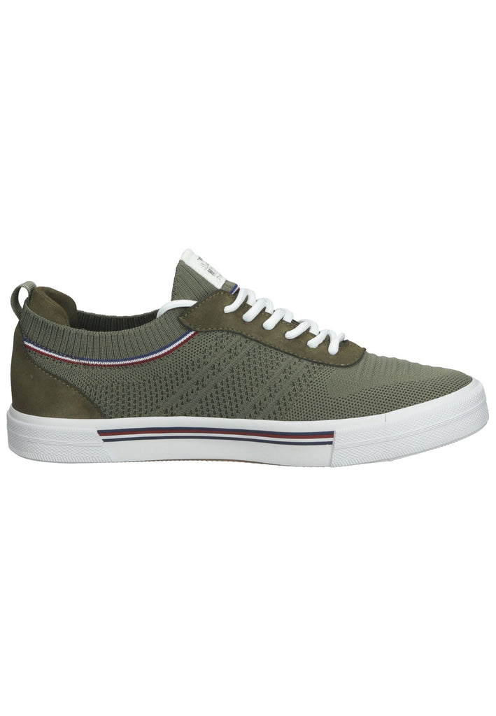Mustang Sneaker Lederimitat/Textil Oliv