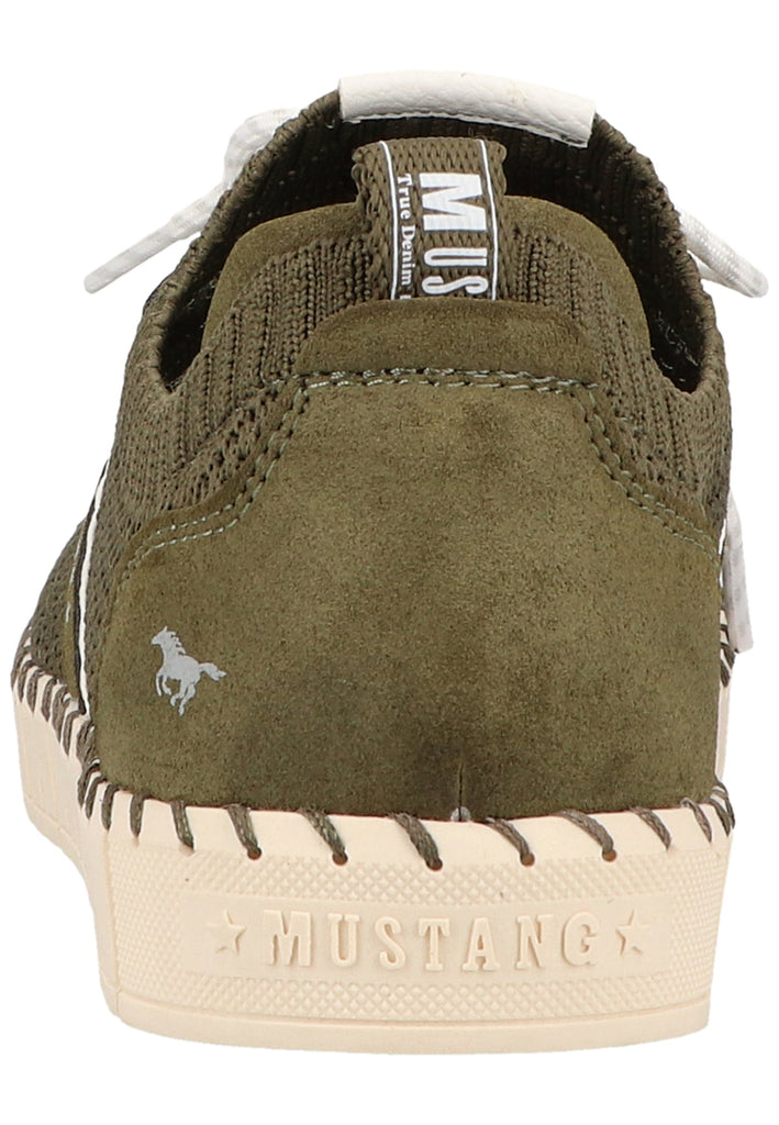 Mustang Sneaker Lederimitat/Textil Olive