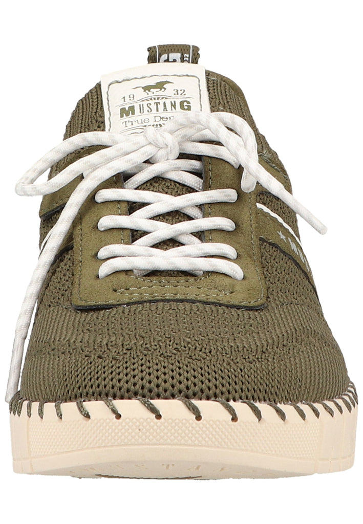 Mustang Sneaker Lederimitat/Textil Olive
