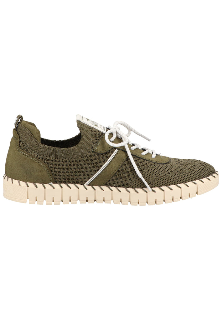Mustang Sneaker Lederimitat/Textil Olive