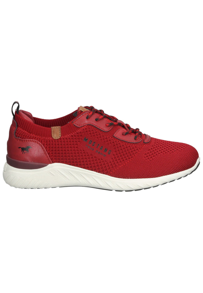 Mustang Sneaker Lederimitat/Textil Rot