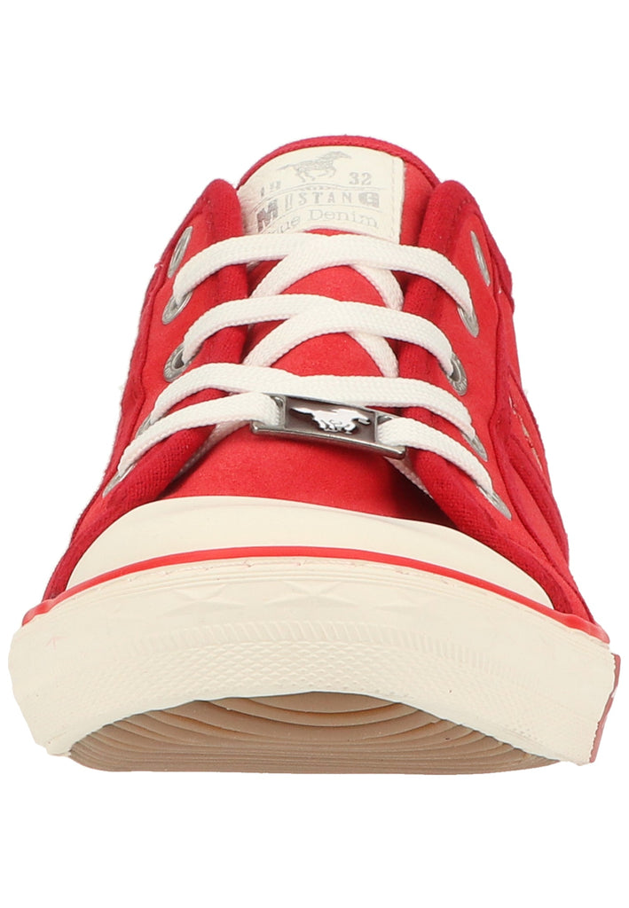 Mustang Sneaker Lederimitat/Textil Rot