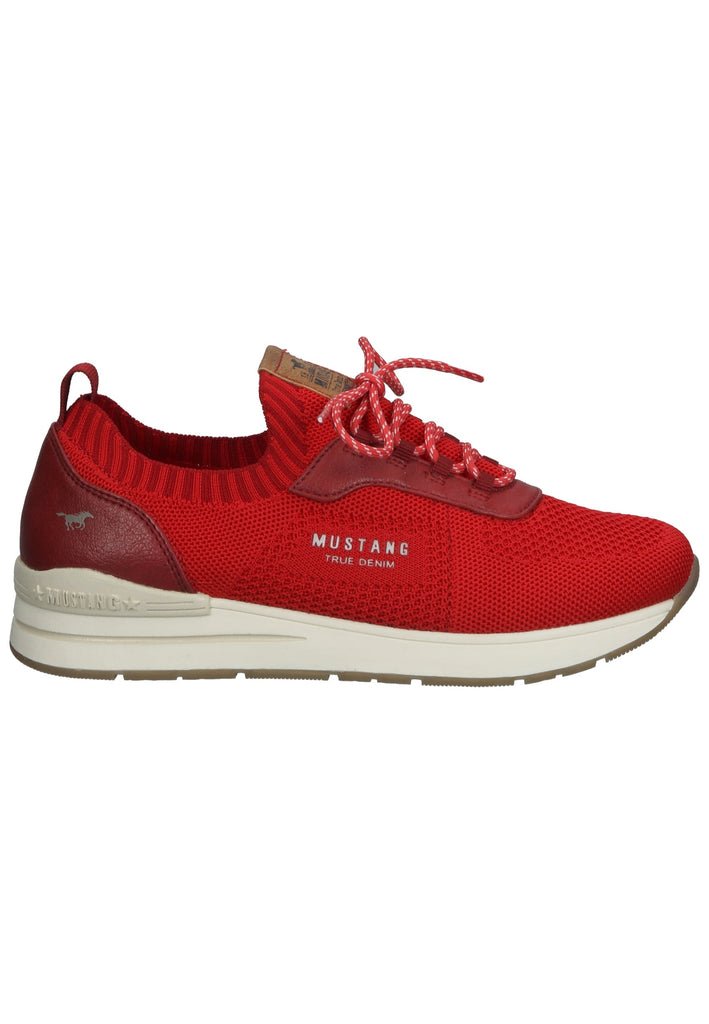Mustang Sneaker Lederimitat/Textil Rot