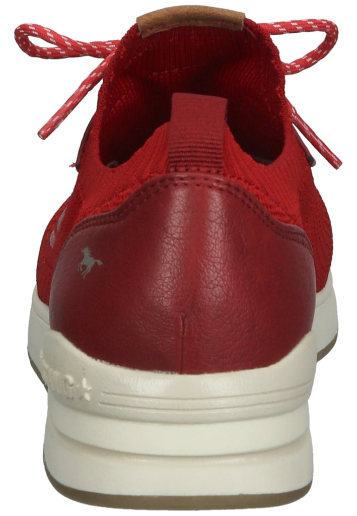 Mustang Sneaker Lederimitat/Textil Rot