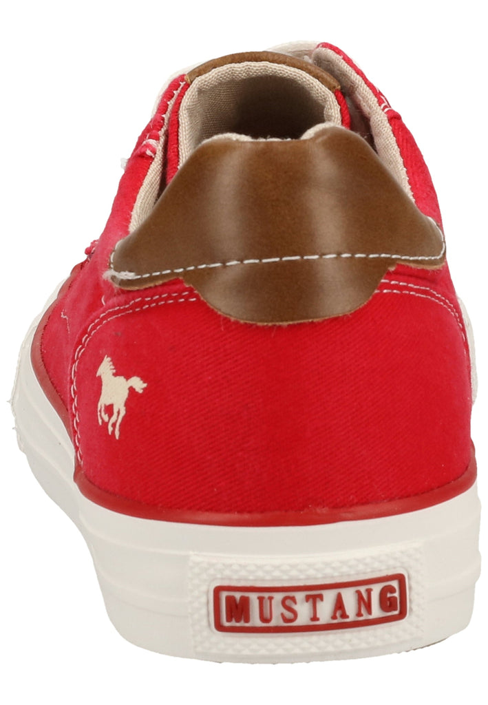 Mustang Sneaker Lederimitat/Textil Rot