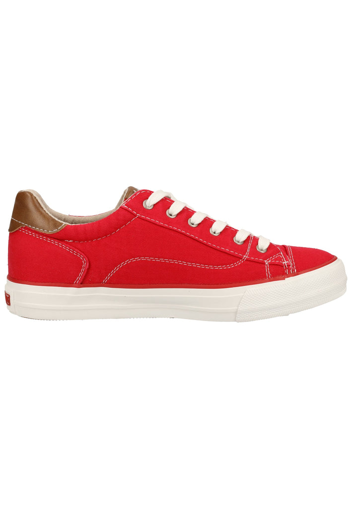 Mustang Sneaker Lederimitat/Textil Rot