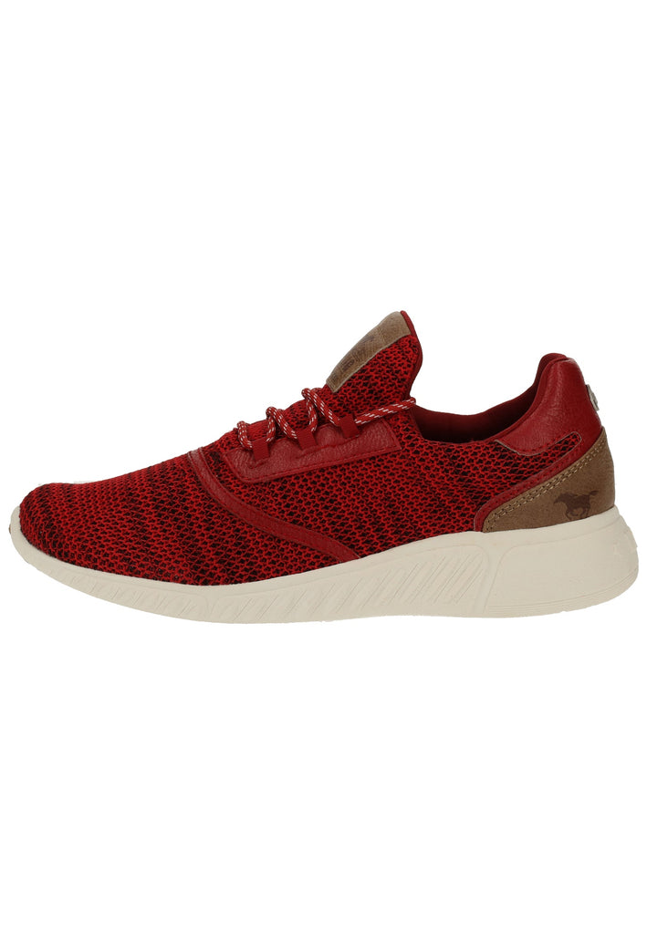 Mustang Sneaker Lederimitat/Textil Rot