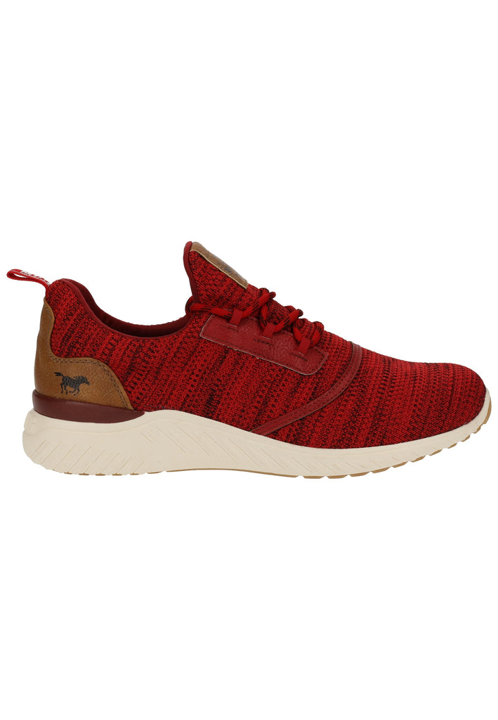 Mustang Sneaker Lederimitat/Textil Rot
