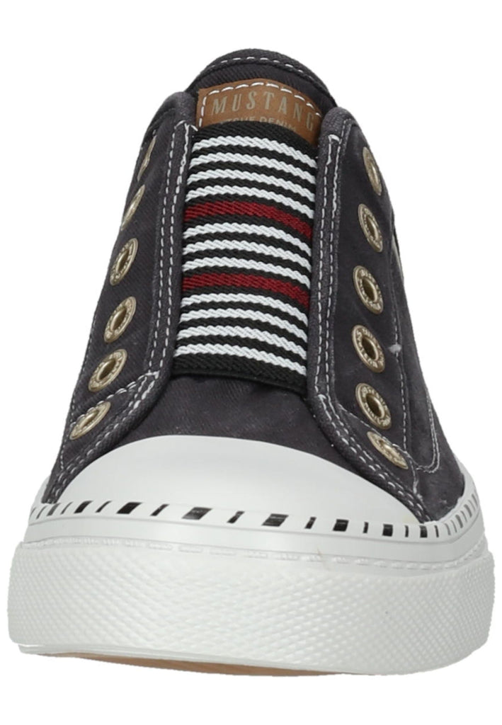 Mustang Sneaker Lederimitat/Textil Schwarz