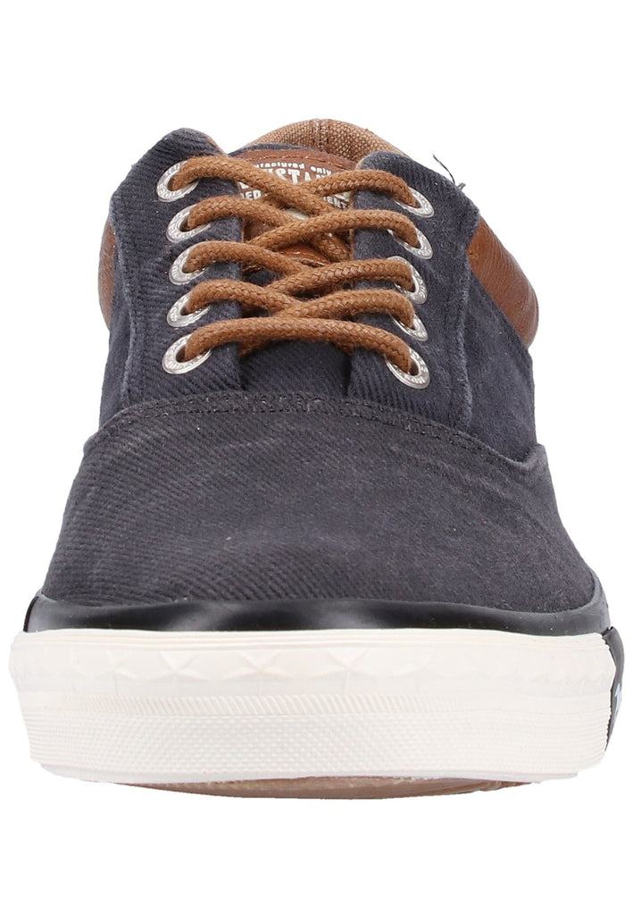 Mustang Sneaker Lederimitat/Textil Schwarz