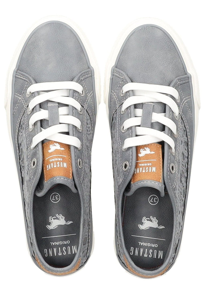Mustang Sneaker Lederimitat/Textil Sky