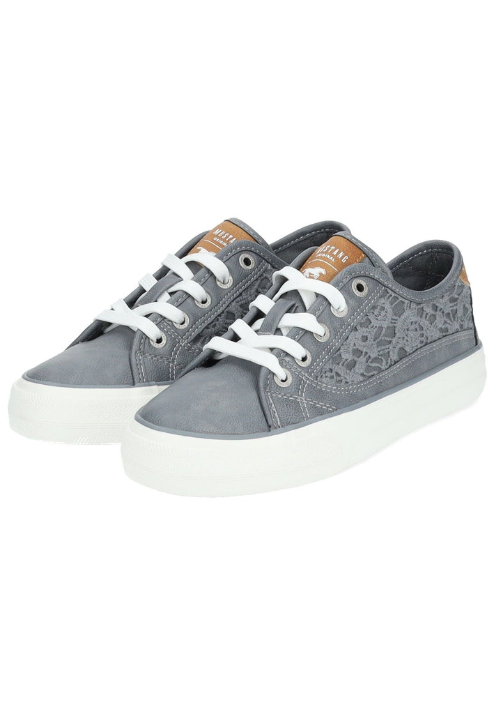 Mustang Sneaker Lederimitat/Textil Sky