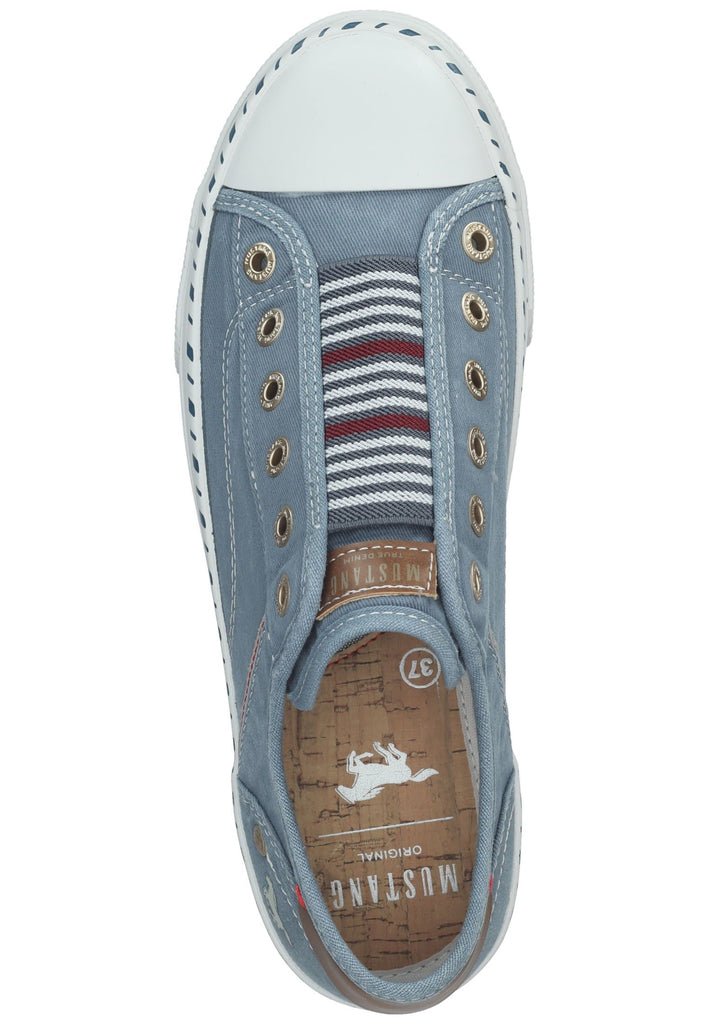 Mustang Sneaker Lederimitat/Textil Sky Blue