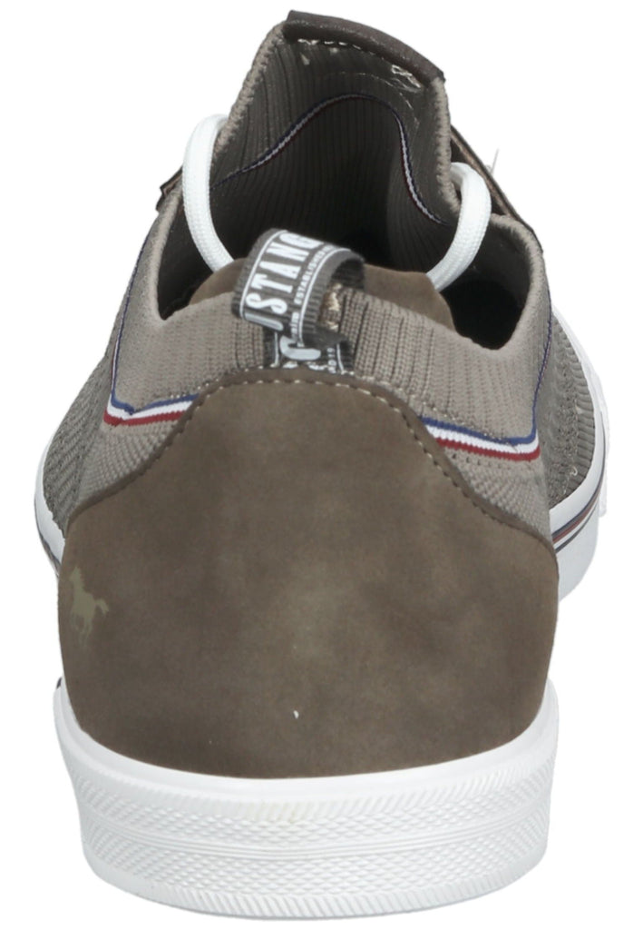 Mustang Sneaker Lederimitat/Textil Taupe