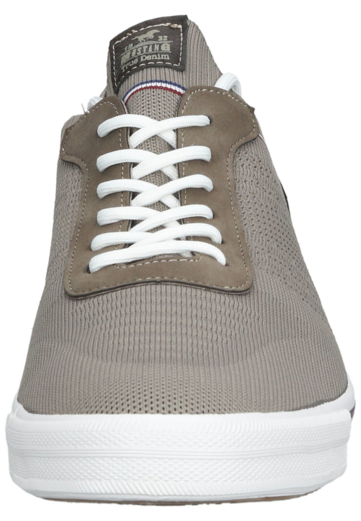Mustang Sneaker Lederimitat/Textil Taupe
