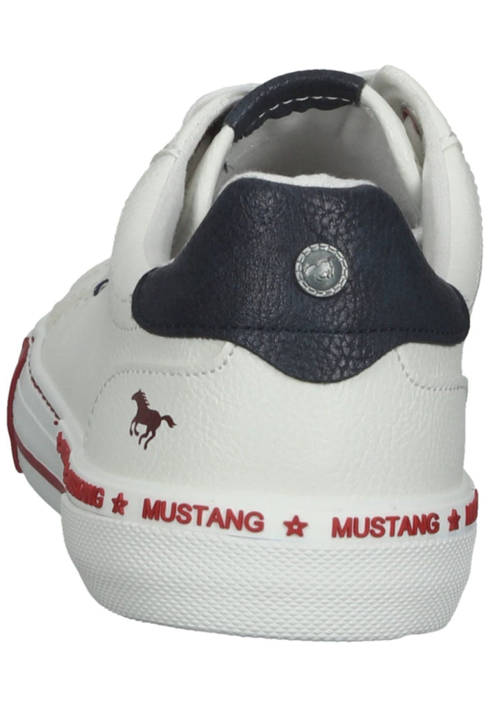 Mustang Sneaker Lederimitat Weiß