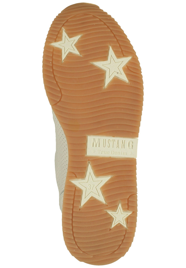 Mustang Sneaker Lederimitat Weiß