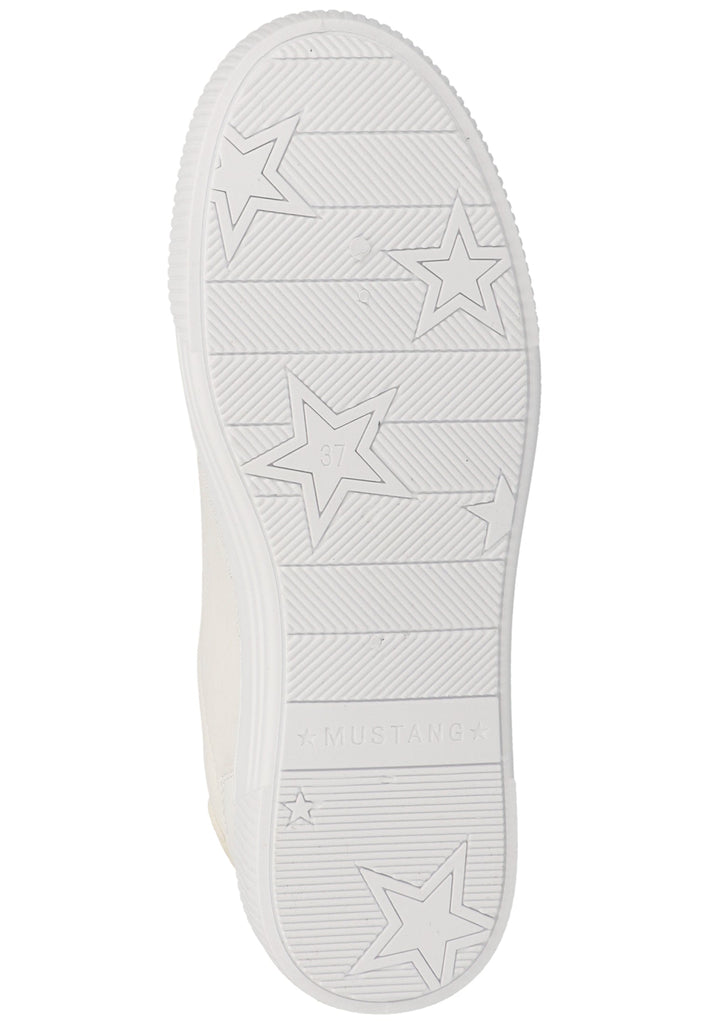 Mustang Sneaker Lederimitat Weiß