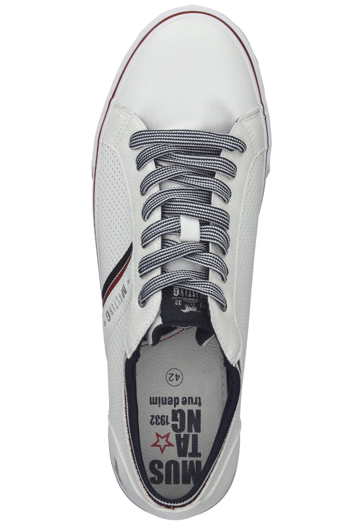 Mustang Sneaker Lederimitat Weiß