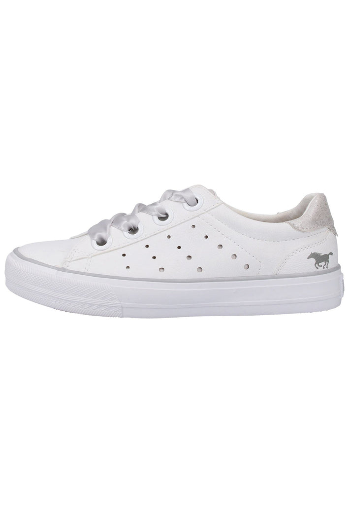 Mustang Sneaker Lederimitat Weiß