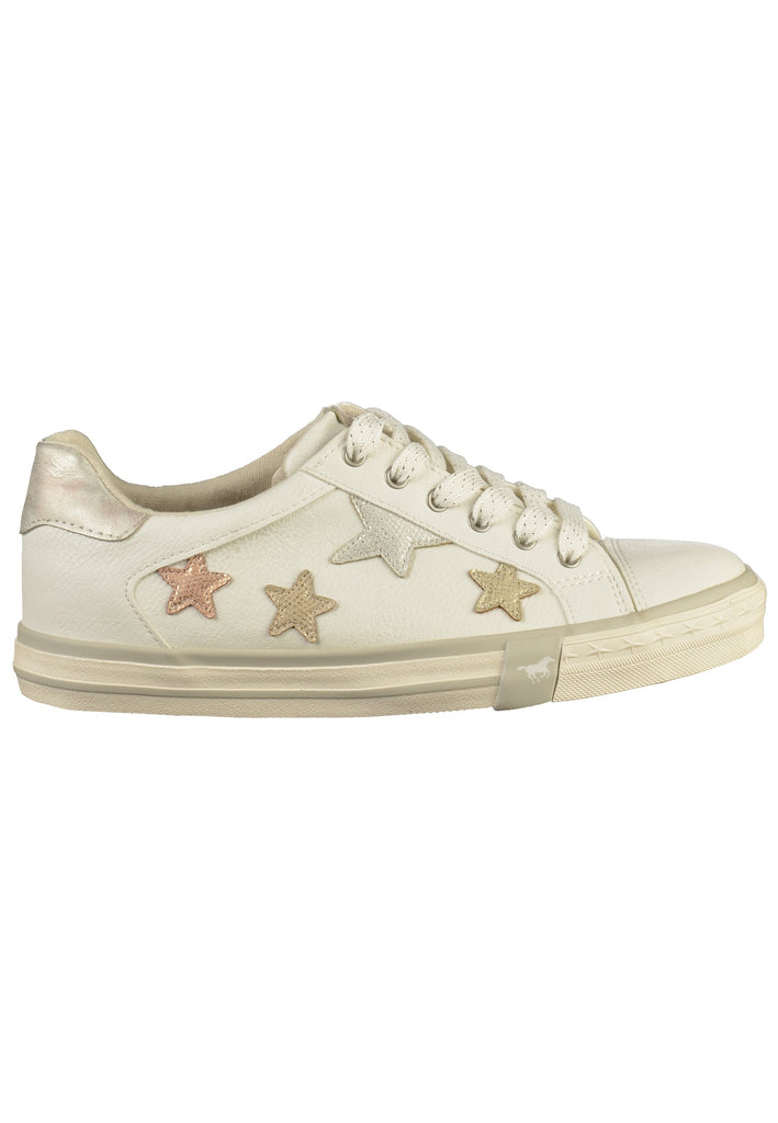 Mustang Sneaker Lederimitat Weiß