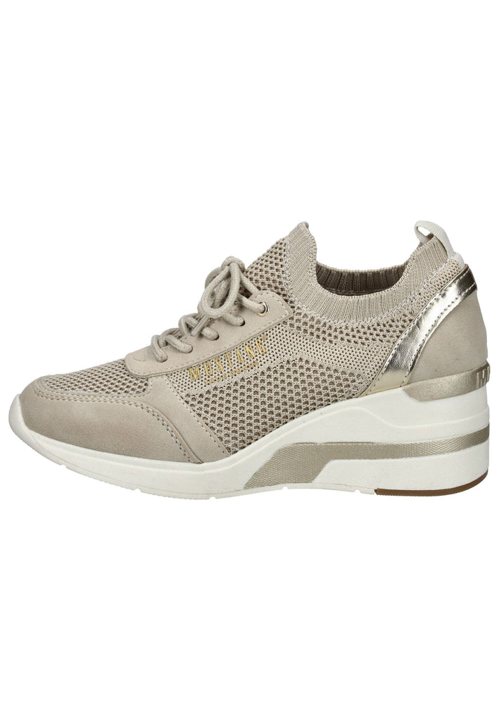 Sneaker Mustang Sneaker Lederimitat Beige