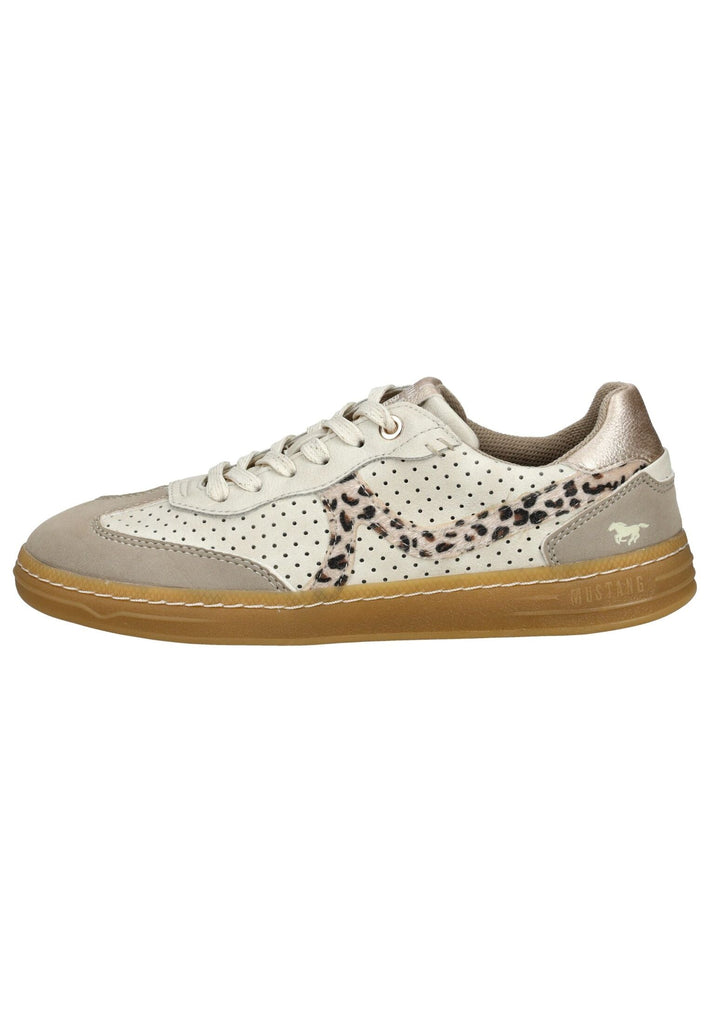 Sneaker Mustang Sneaker Lederimitat Beige
