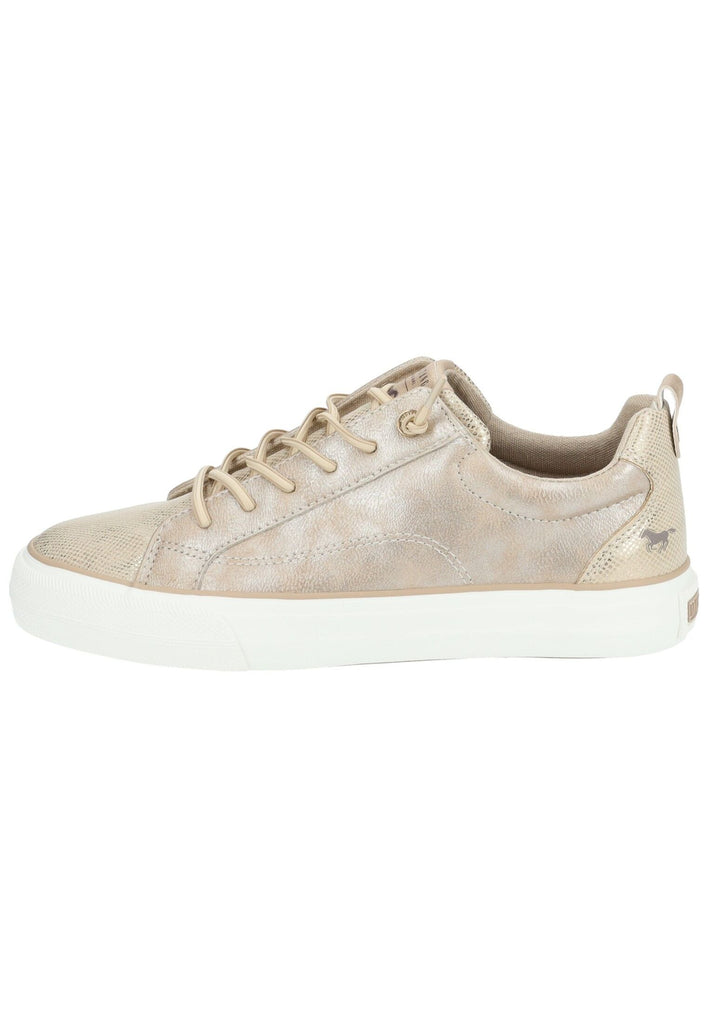 Sneaker Mustang Sneaker Lederimitat/Textil Champagner