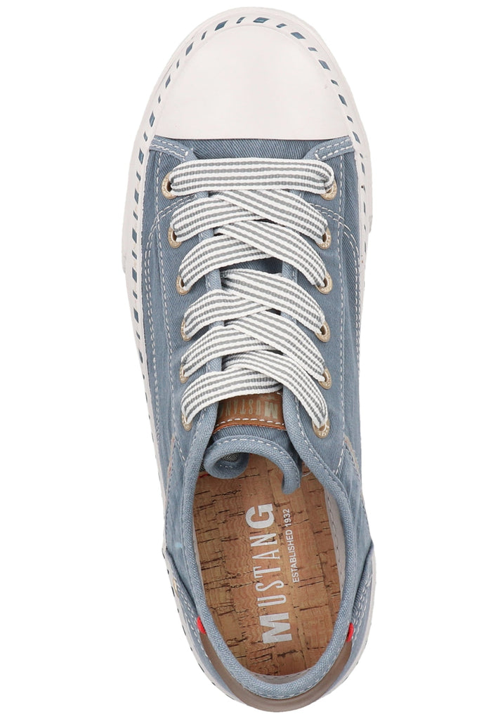 Mustang Sneaker Textil Blau