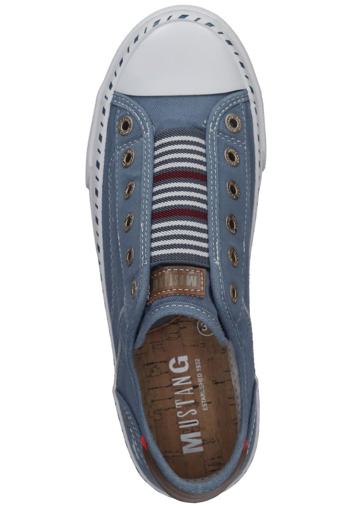 Mustang Sneaker Textil Blau