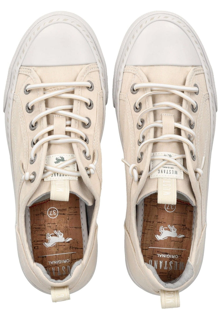 Mustang Sneaker Textil Ivory