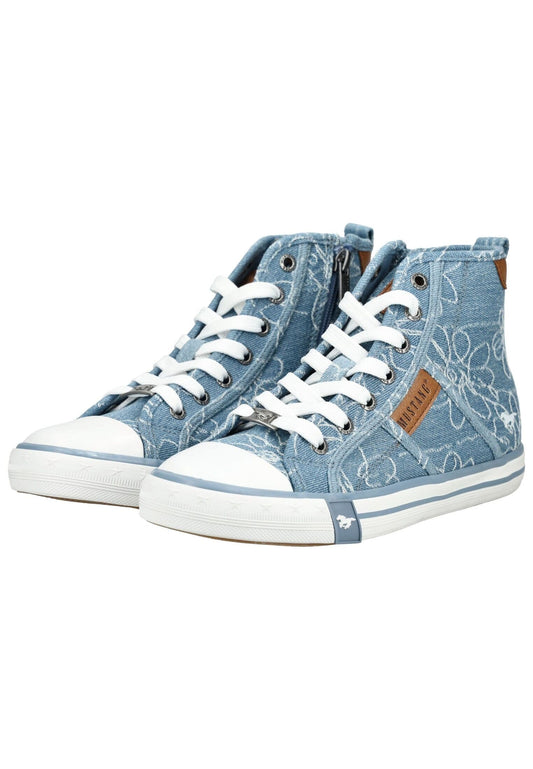 Mustang Sneaker Textil Jeans