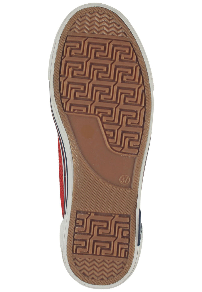 Mustang Sneaker Textil Rot