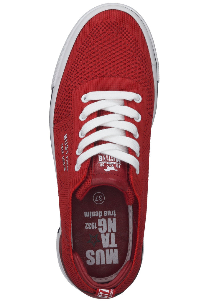 Mustang Sneaker Textil Rot