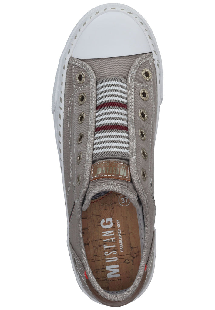 Mustang Sneaker Textil Silber/Grau