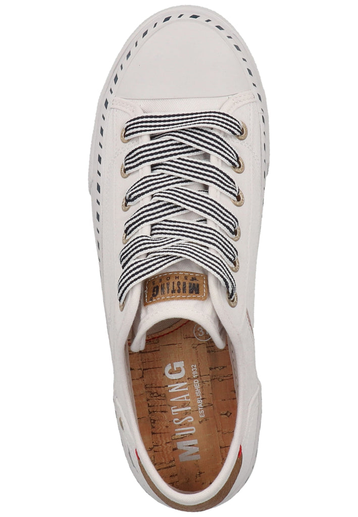 Mustang Sneaker Textil Weiß