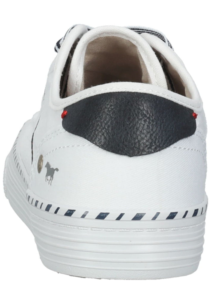 Mustang Sneaker Textil Weiß/Blau