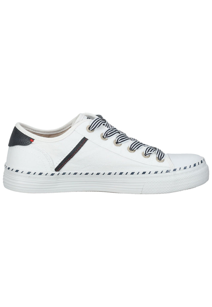Mustang Sneaker Textil Weiß/Blau