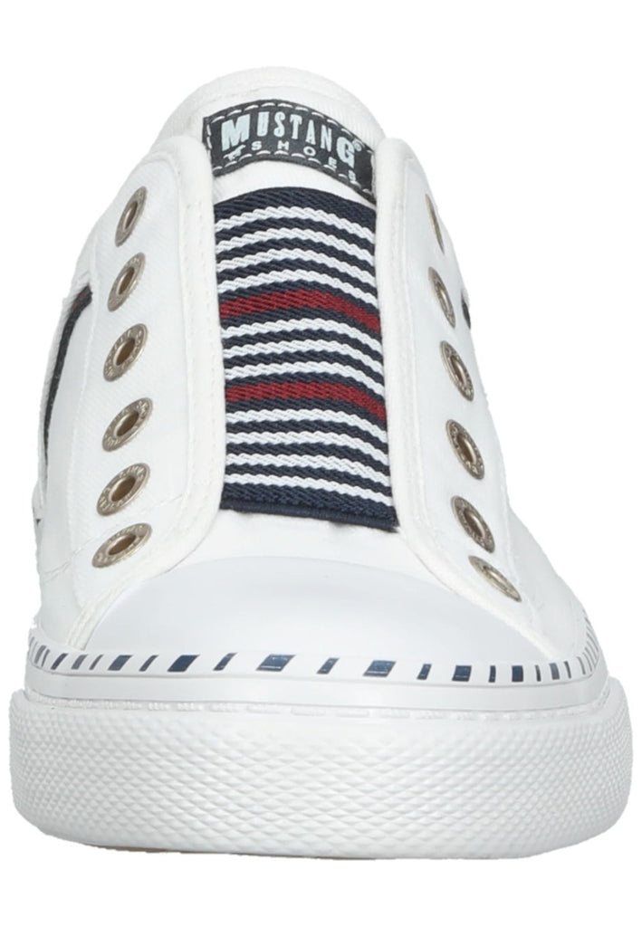 Mustang Sneaker Textil Weiß/Blau