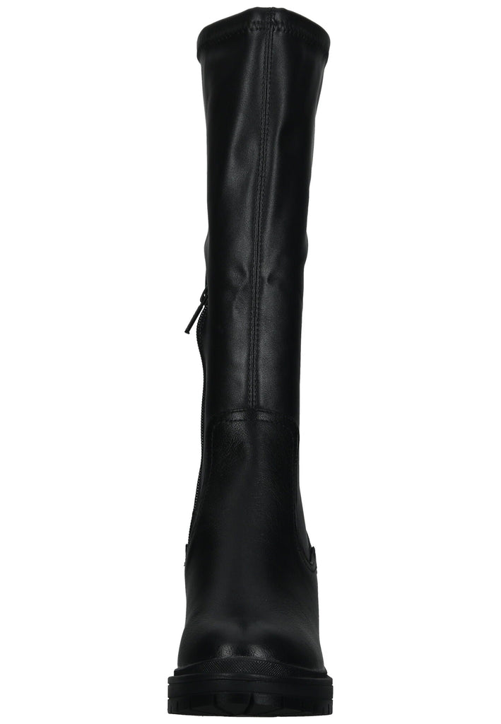 Mustang Stiefel Lederimitat Schwarz