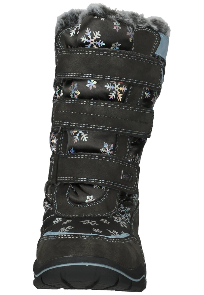 Mustang Stiefel Lederimitat/Textil Dunkelgrau Warmfutter