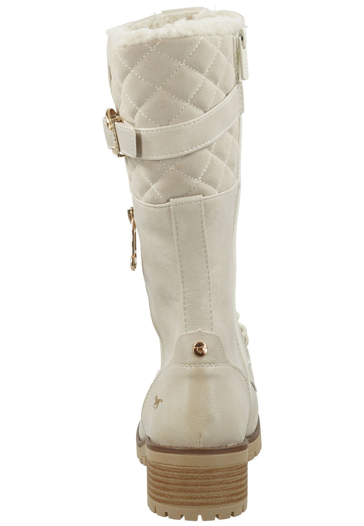Mustang Stiefel Lederimitat/Textil Ice Warmfutter