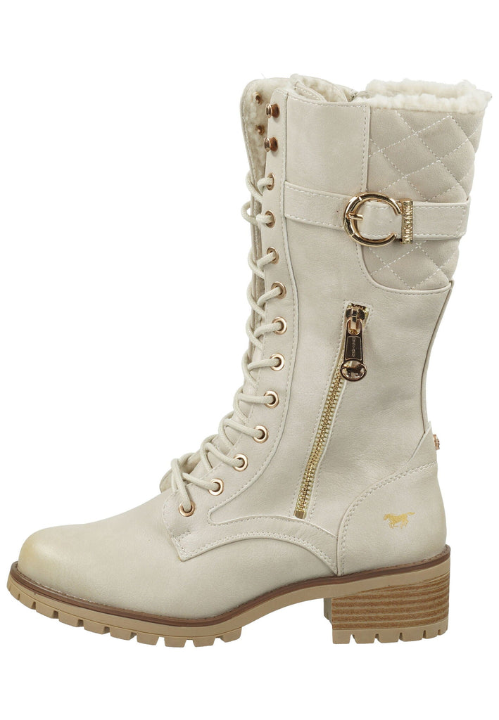Stiefel Mustang Stiefel Lederimitat/Textil Ice Warmfutter